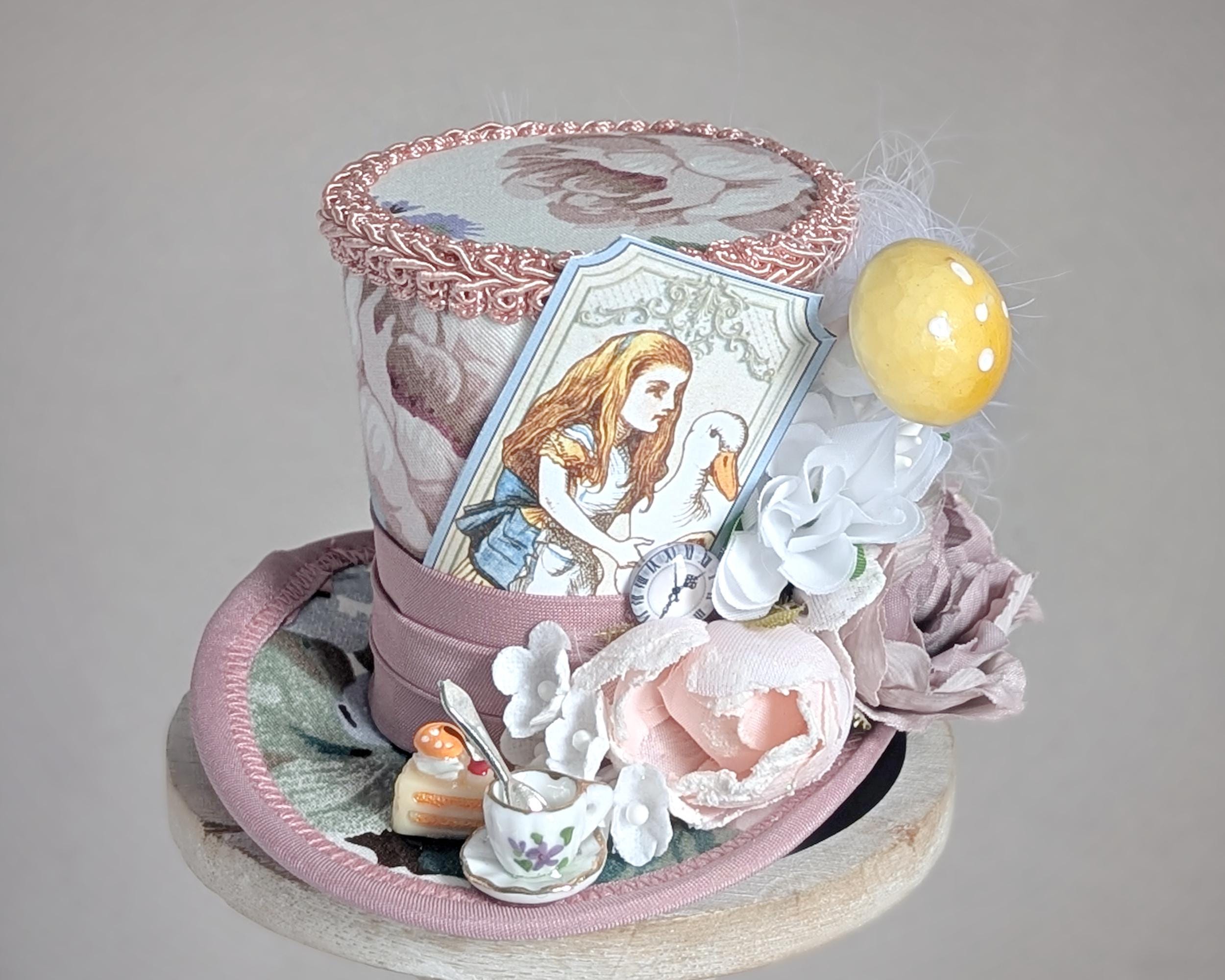 Party Hat Diy Tea Party Fascinator Butterfly Headband For Women Pc