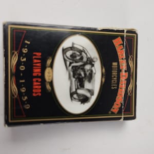 HARLEY DAVIDSON  1997  C C Authentic Playing CARDS deck of 56 Wild Cards Included