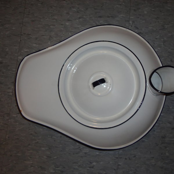 Vintage Bed Pan Etsy