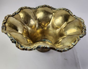 Brass Bowl Thick Heavy Brass Bowl FRUIT BOWL Decorative Bowl