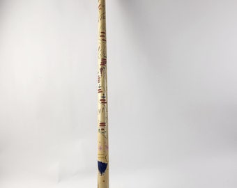 JAPAN KOREA 1930S Carved Walking Stick RARE