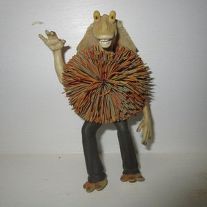 JAR JAR BINks Star Wars  Vintage Character Doll Toy Episode 1