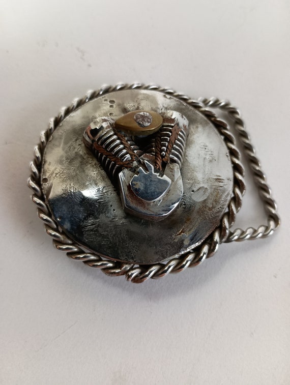 Motorcycle Motor Belt Buckle Forged Metal Belt Buckle