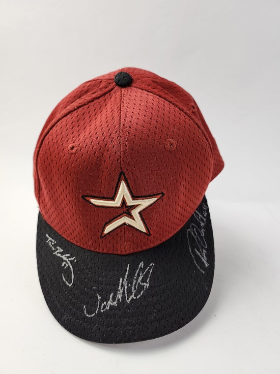 HOUSTON ASTROS SIGNED Cap 7 5/8 - image 1