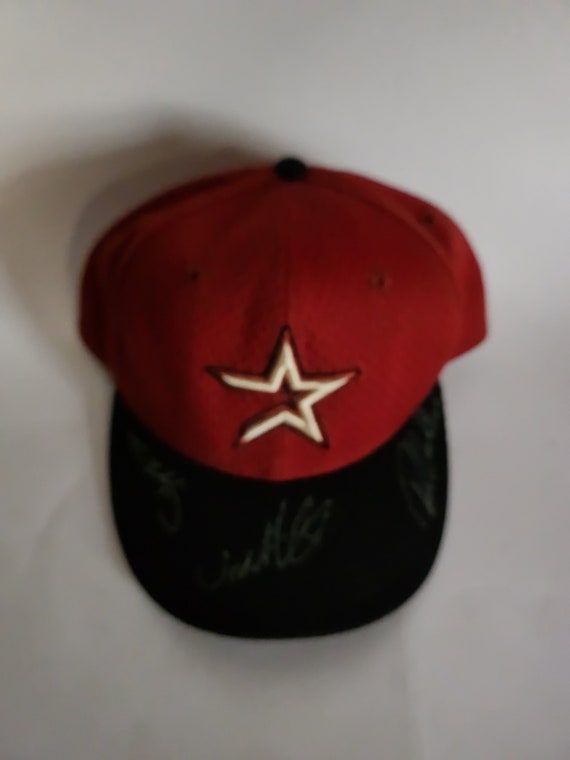 HOUSTON ASTROS SIGNED Cap 7 5/8 - image 2