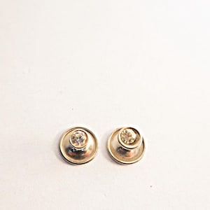 Collar studs for detachable collar front and back stud (One Pair)