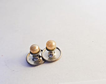 Collar studs for detachable collar front and back stud (One Pair)