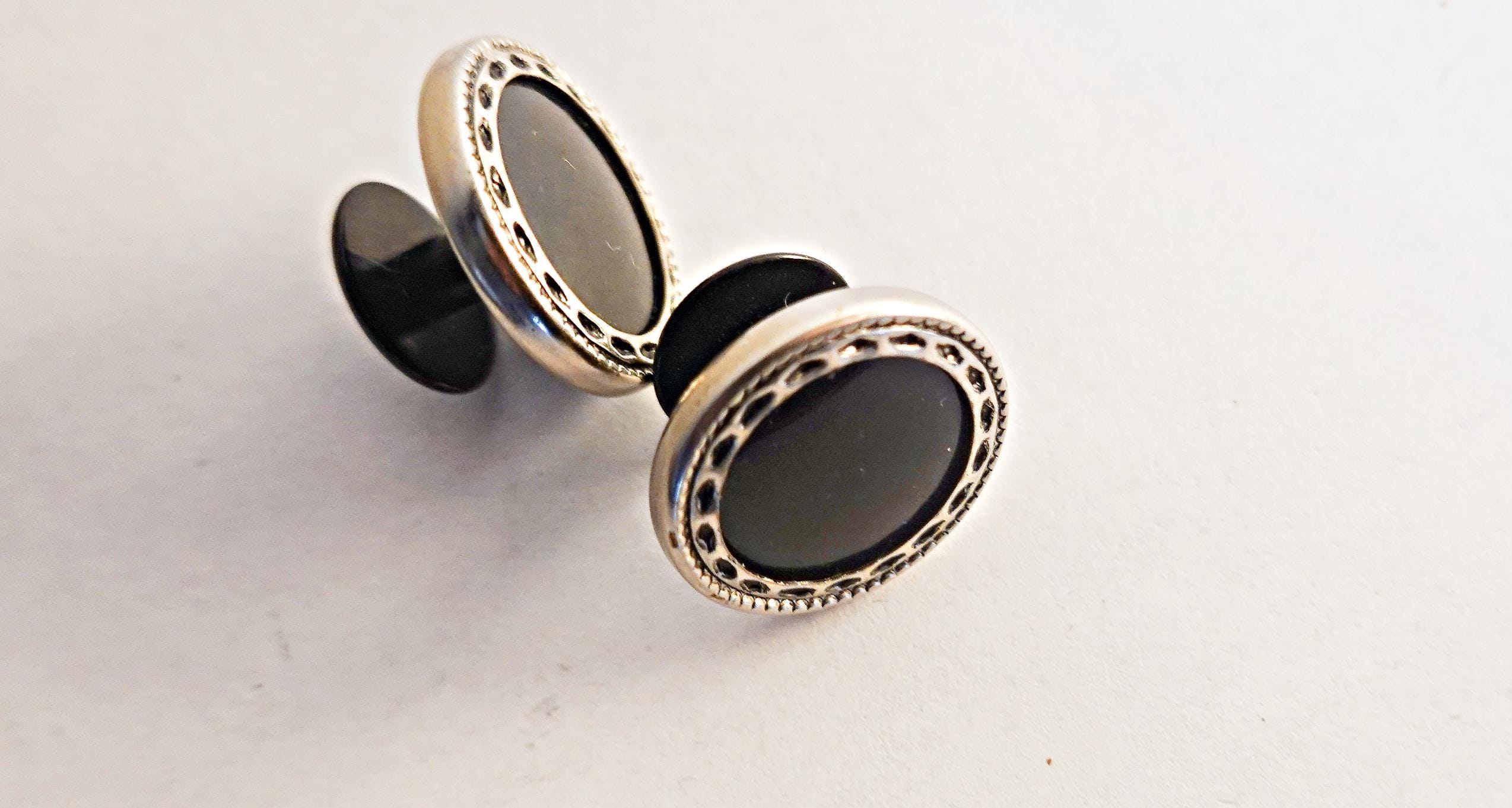 Collar studs for detachable collar front and back stud (One Pair)