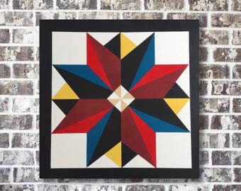 Wood Barn Quilts, Quilt Wall Art, Quilt Wall Hanging, Wood Wall Art, Barn Quilt Patterns, Wood Quilt Pattern, Wood Quilt Block, Housewarming