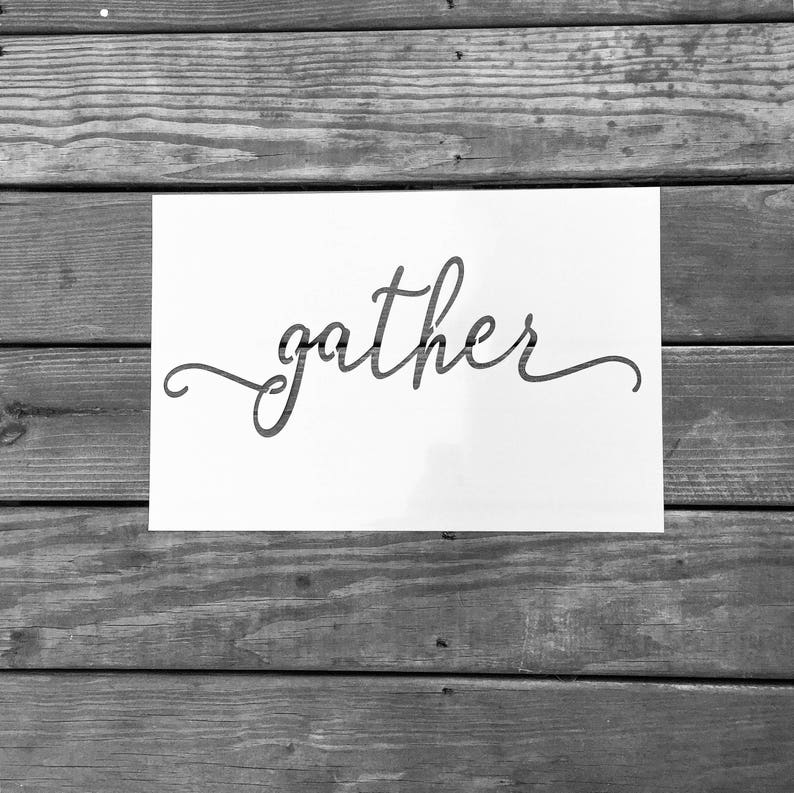gather stencil stencil for wood signs stencils for wood etsy