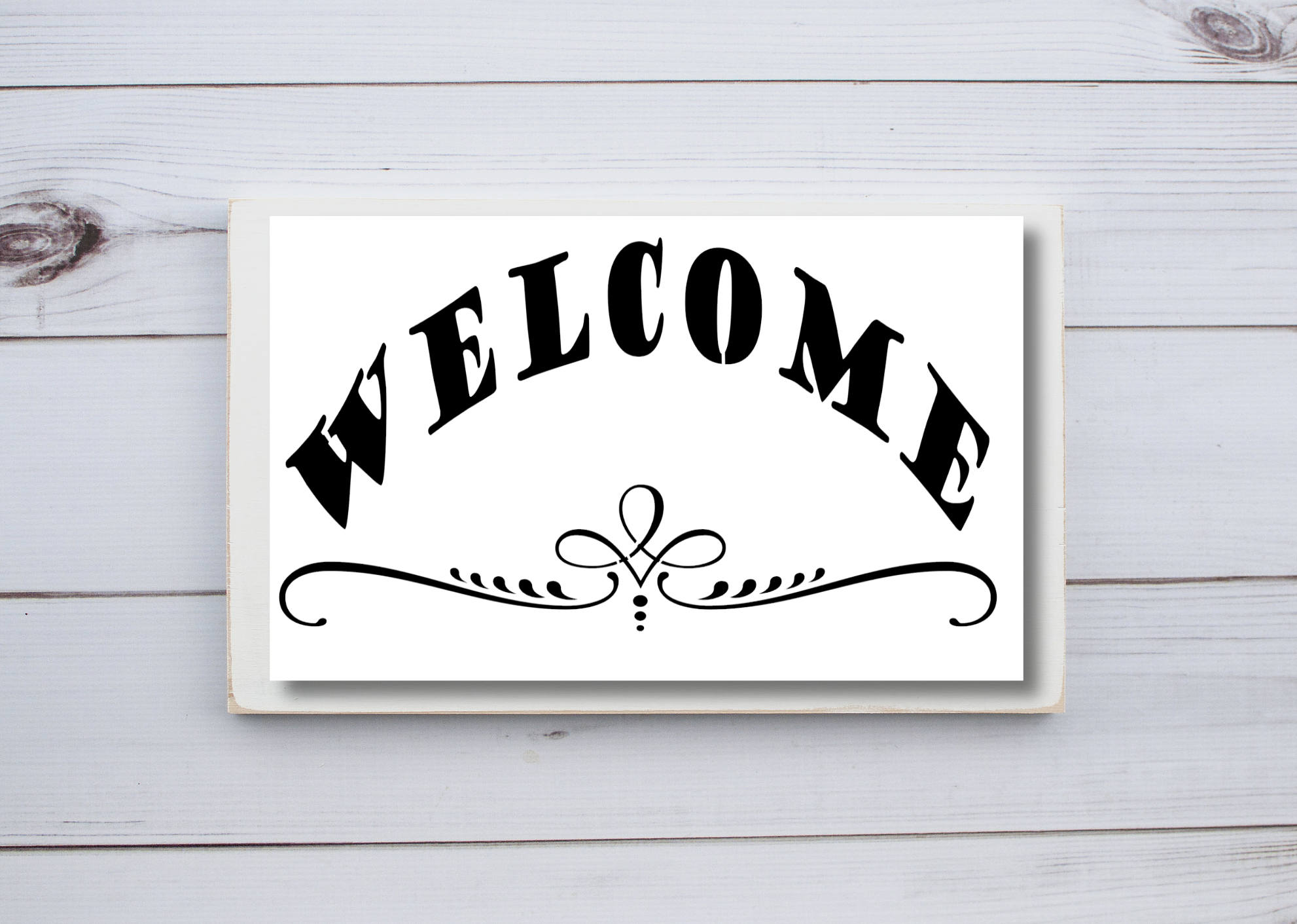 Welcome Stencil Printable welcome-stencil-printable
