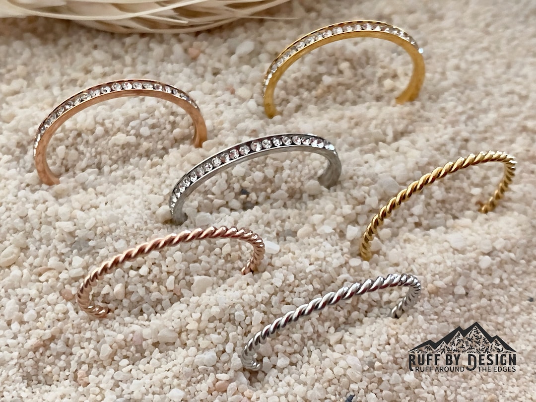 Ring Stack Spacer Stacking Spacer Rings Minimalist Stainless Steel - Etsy