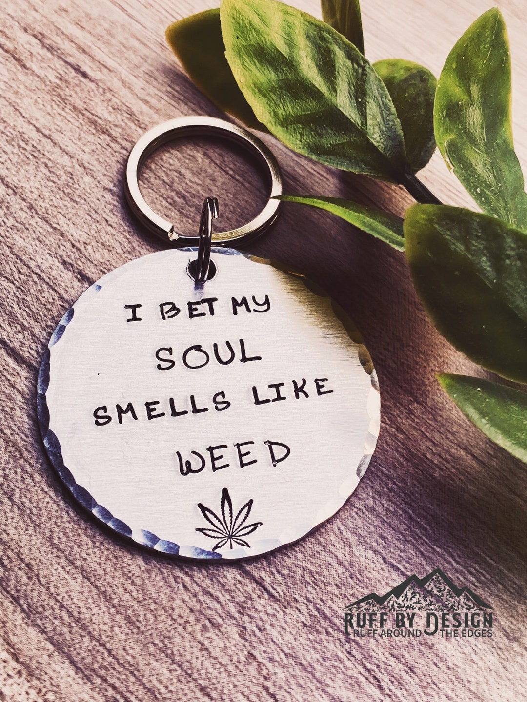 I Bet My Soul Smells Like Weed Custom Hand Made Hand Stamped Etsy Canada