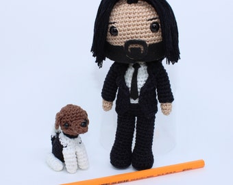 Just a Guy who loves his puppies Amigurumi Pattern by Mucau