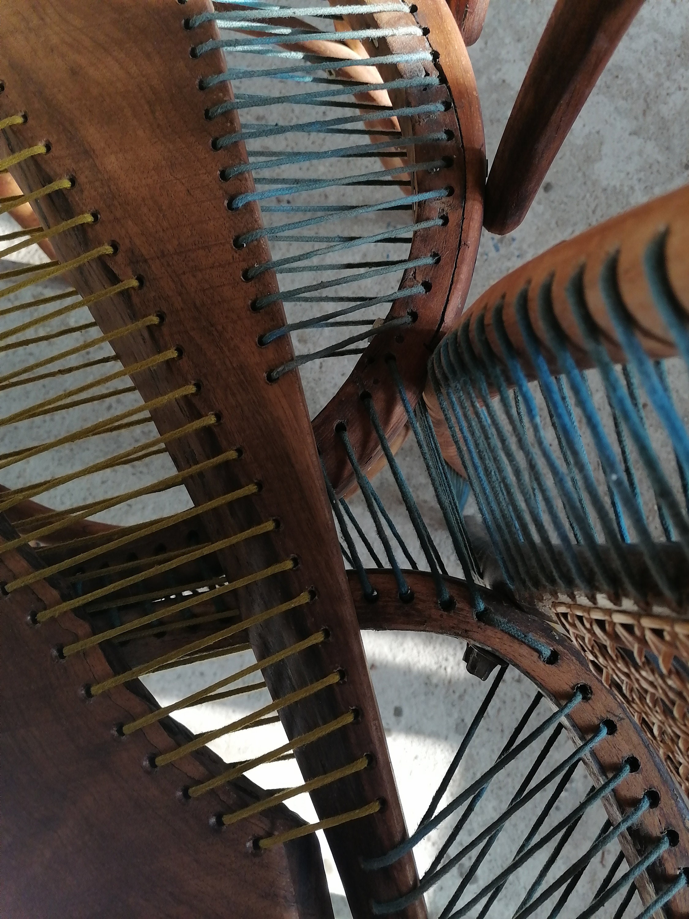 Banco de doble asiento cosido único una obra de arte | Etsy