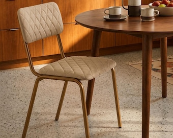 Velvet chair modern dining room chair Upholstered bistro Accent stackable chair for Restaurant interior modern hotel seating kitchen idea