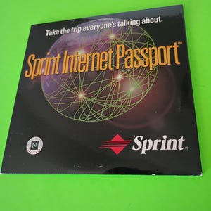 Vintage Sprint Internet Passport CD-ROM for Windows & Mac - New