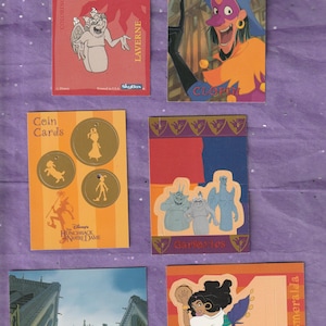 Vintage 1996 Disney Hunchback Notre Dame Set of 10 Trading Cards Skybox - New