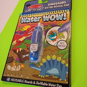 Melissa & Doug On The Go Water Wow! Dinosaurs Water Reveal Pad and Pen