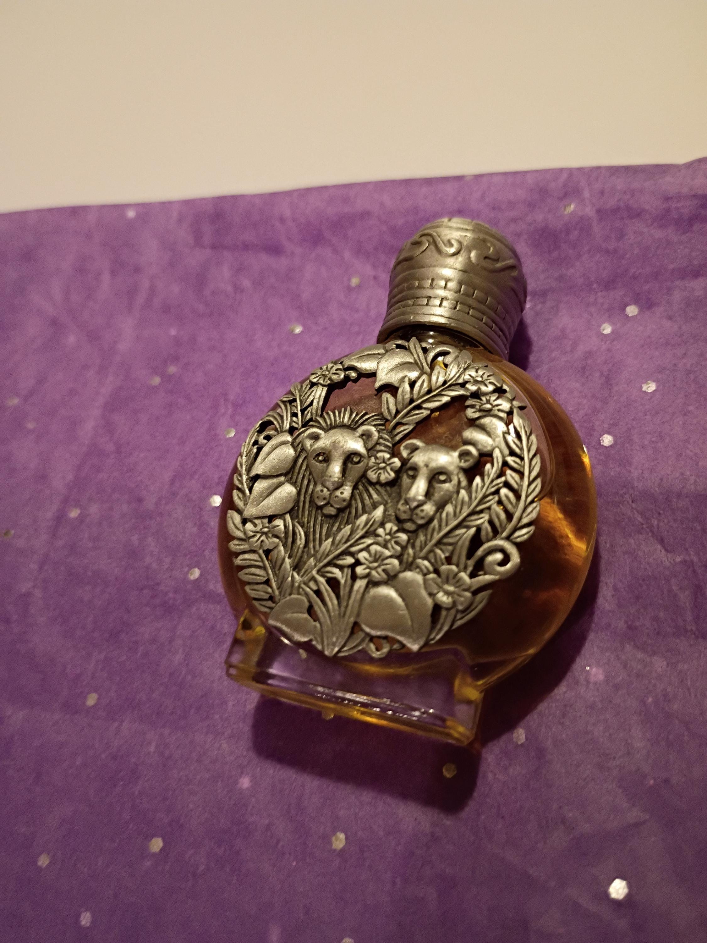 Lion Vintage Bottle - Etsy