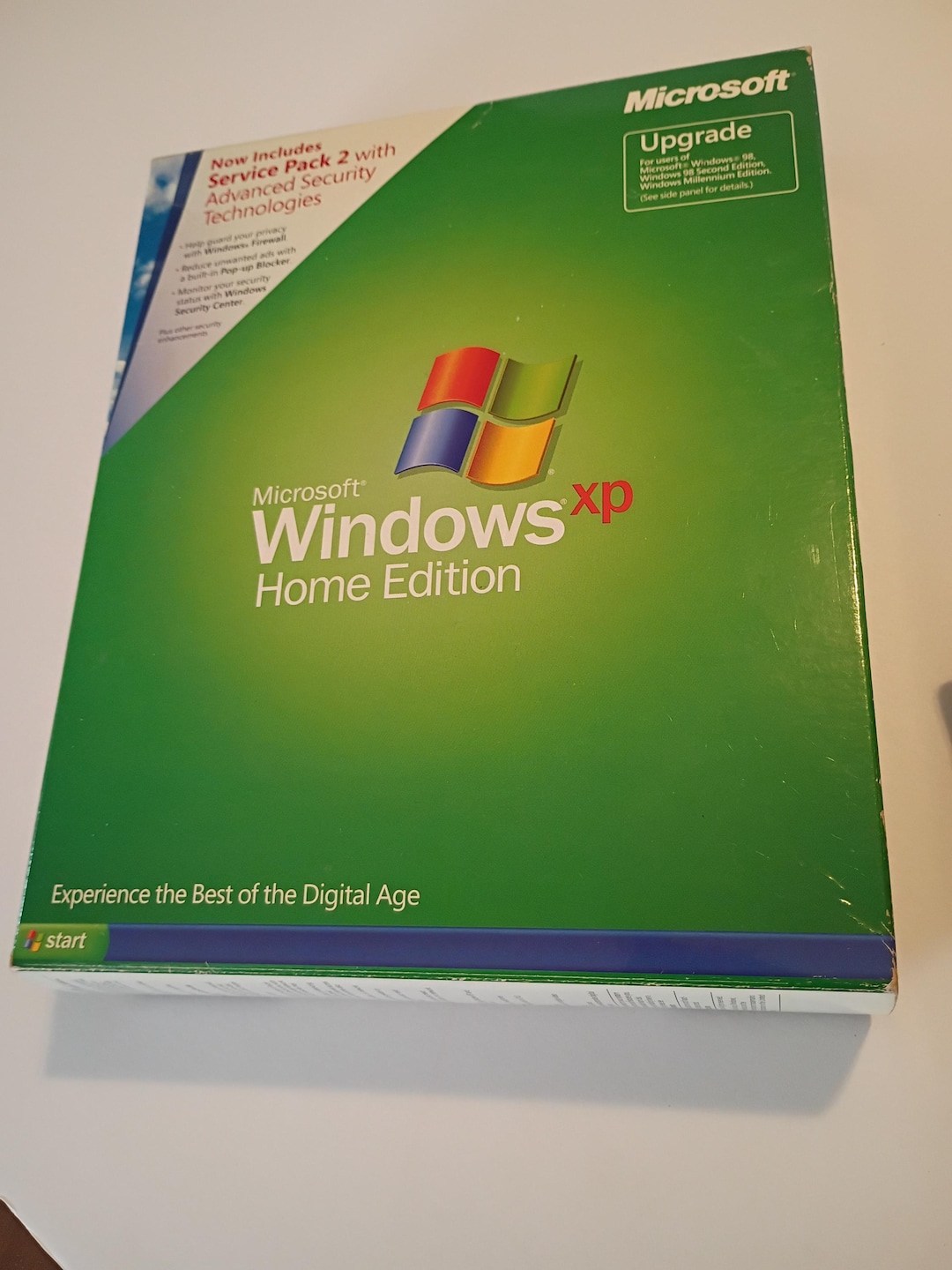 Microsoft Windows XP Home Edition Upgrade Box Set (2002) - Etsy