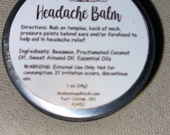 Headache Balm
