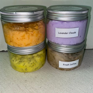 Foaming Whipped Sugar Scrub