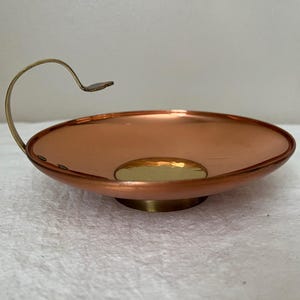 Vintage Coppercraft Guild Copper & Brass Candle Holder