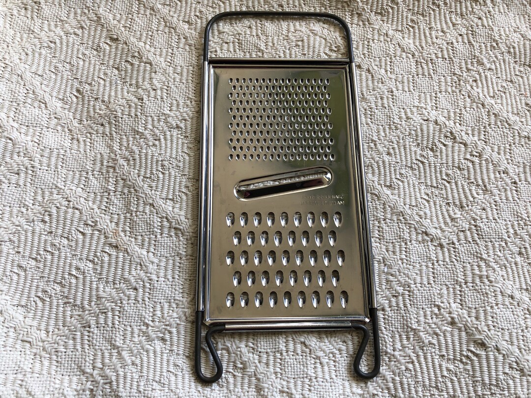 Vintage Cheese Grater, Vintage Stainless Cheese Grater Made in Sweden