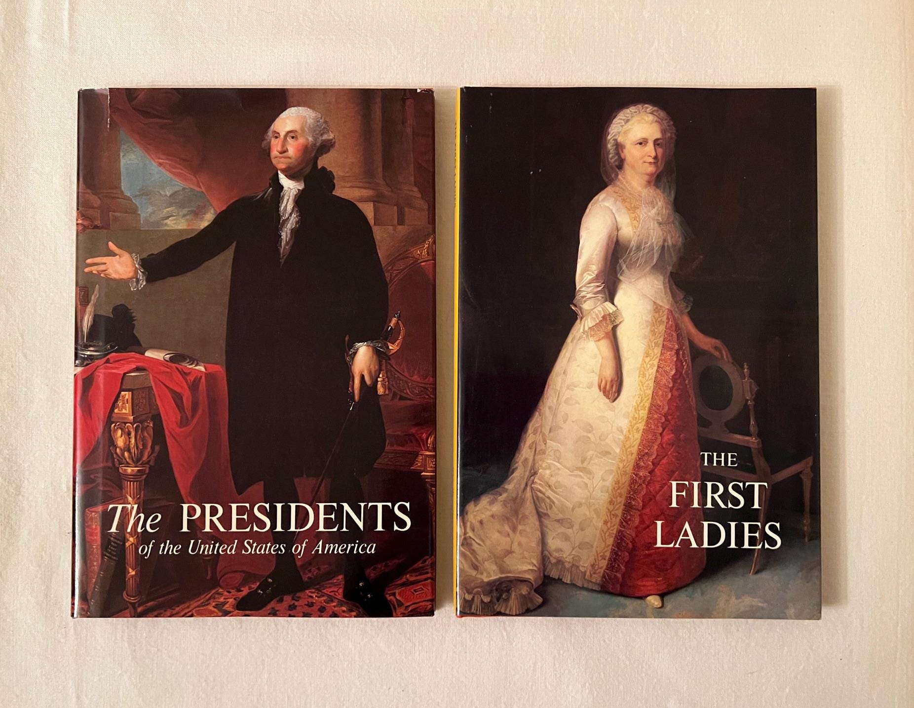 Presidents and First Ladies Book Bundle, White House Archives 1987