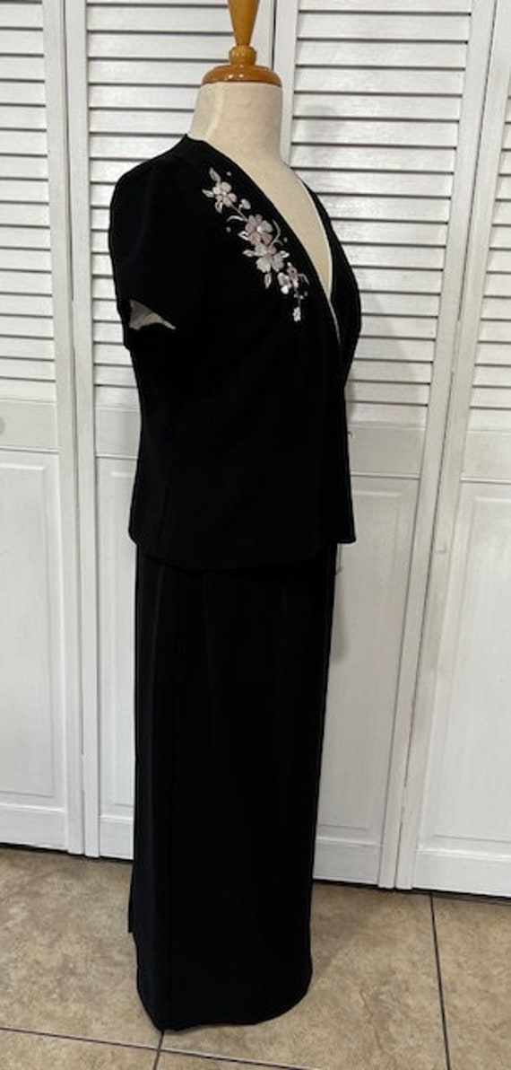 Vintage AGB Byer California Dress, Vintage Black … - image 9