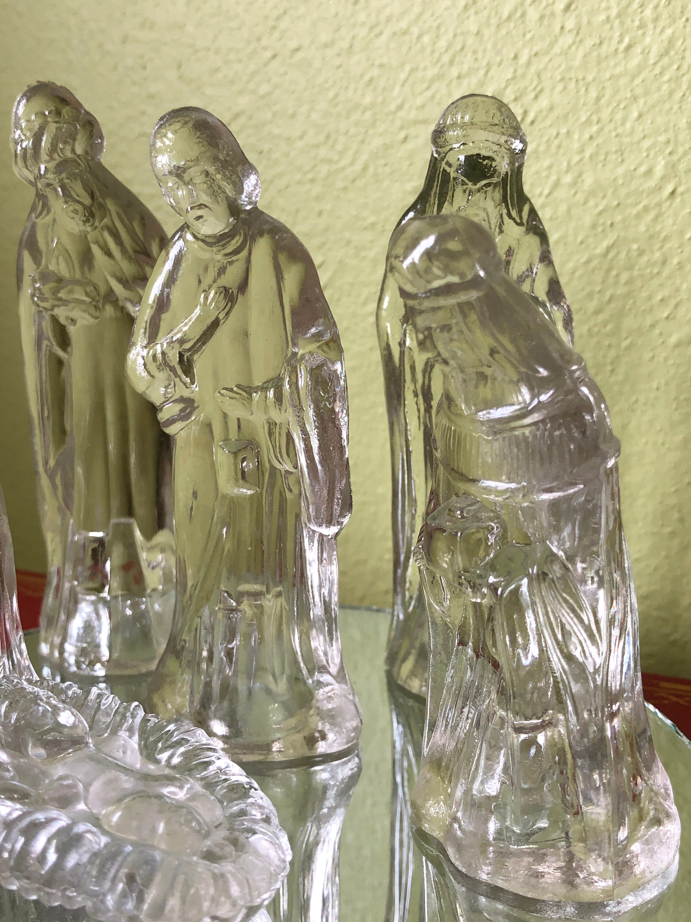 Glass Nativities Ideas Nativity Glass Nativity Set My XXX Hot Girl