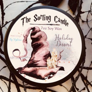 The Sorting Candle, Color Changing, Wizard House Candle, Harry Potter Gift, Book Lover Gift