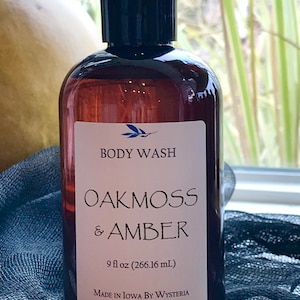 Masculine & Earthy Body Wash- Shower Gel -