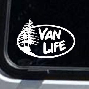 Van Life vinyl decal, Van Life, Van Life sticker, Van Life decal, van life gear, overland decal, overland sticker, overland van decal