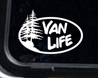 Van Life vinyl decal, Van Life, Van Life sticker, Van Life decal, van life gear, overland decal, overland sticker, overland van decal