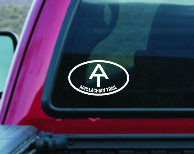 Appalachian Trail decal, Appalachian Trail sticker, hiker decal, hiker sticker, AT hiker decal, AT hiker sticker, Appalachian Trail