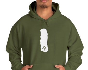 Appalachian Trail White Blaze - Sweat-shirt à capuche en mélange épais, sweat à capuche de randonneur, Appalachian Trail