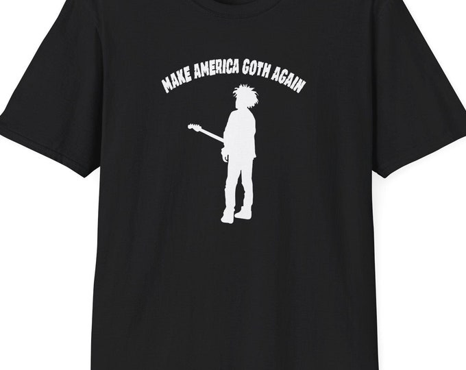 Distressed Make America Goth Again Shirt - Gothic Apparel Distressed Make America Goth Again Shirt - Gothic Apparel