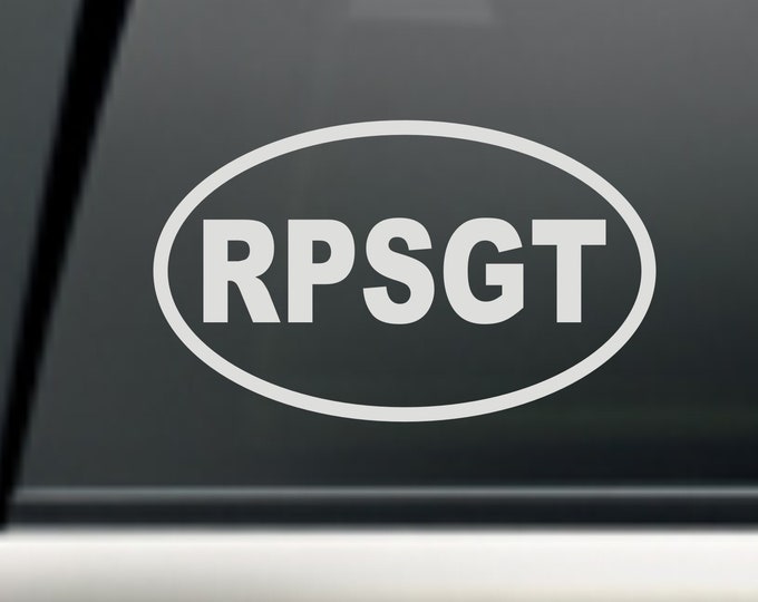 RPSGT decal, sleep tech decal, sleep tech sticker, polysomnographer decal, rpsgt sticker, sleep technologist decal, decal for sleep tech