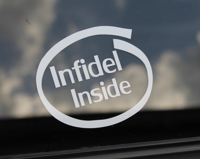 Decal "Infidel Inside" vinyl