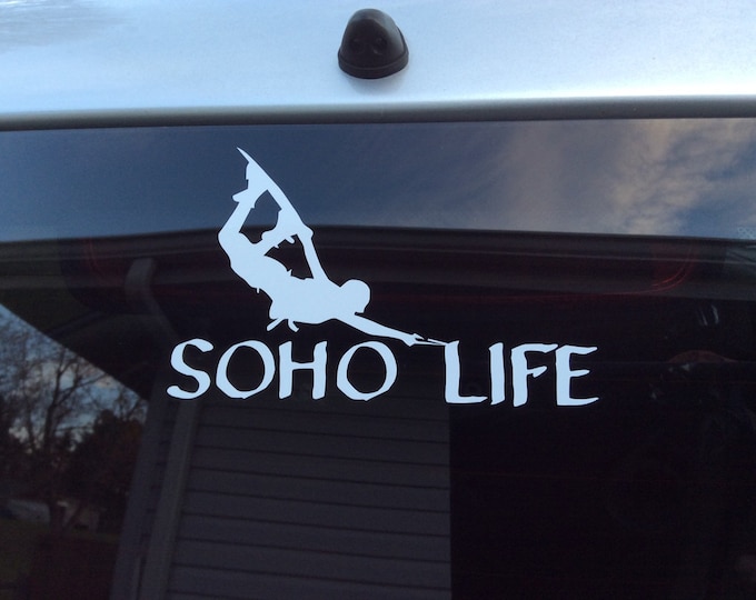 SOHO Life decal, South Holston Lake Decal, SOHO sticker, Bristol Virginia Lake, South Holston Lake Sticker, SOHO Life