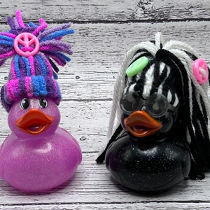 Two ducks with Peace sign, ducks, rubber ducks, get ducked, got ducked, duck it, cruising ducks, cruises, peace
