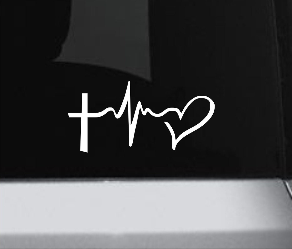 Faith Hope Love Vinyl Decal Faith Hope Love Sticker Faith Etsy