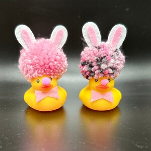 Easter ducks, rubber ducks, Great for gifts, easter baskets, ducking, cruise ducks, easter, bunnies, buy 1 or set of 2 for discount price