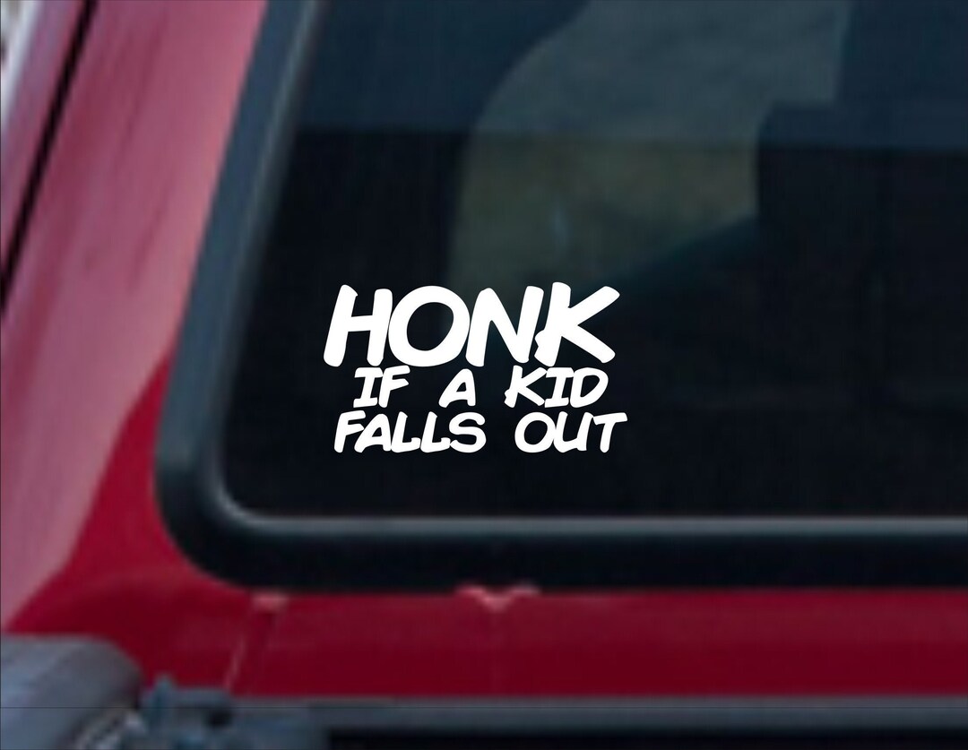 There's Like Hella Kids in Here, Vinyl Car Decal, Baby on Board Decal