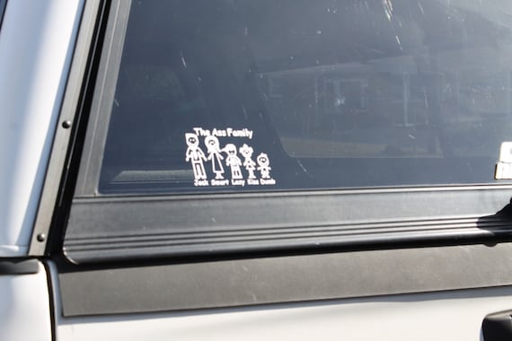 Distintivo per Auto Bad Ass Edition, Adesivo per Auto in Metallo 3D per Auto, Adesivo per Auto Autoadesivo con Emblema, Adatto per la Decorazione di Interni ed Esterni di Auto(Nero Bianco