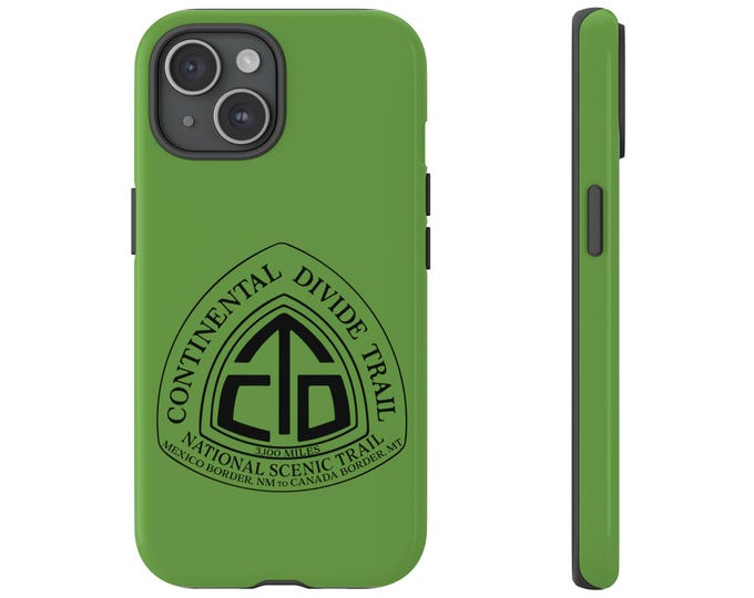 CDT Continental Divide Trail Tough Cases, CDT hiker phone case, CDT hiker