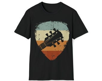 Chemise de guitare T-shirt unisexe Softstyle, chemise de sélection de guitare, t-shirt de guitariste, chemise de sélection de guitariste, chemise de guitare cool, guitare