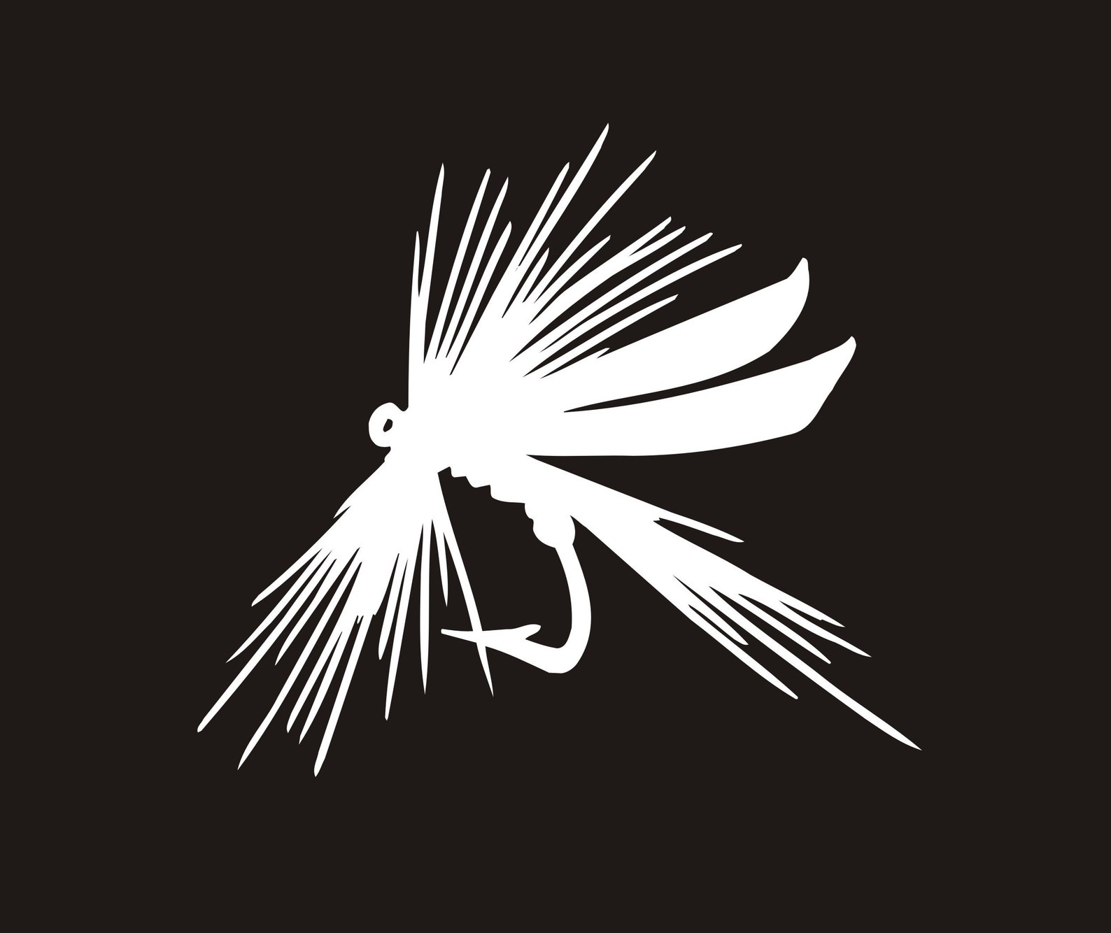 Fly Vinyl Decal Fly Fishing Decal Fly Fishing Vinyl Sticker Etsy